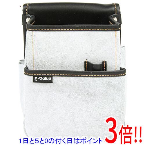 乐天商城 - 【1日と5.0のつく日、18日はポイント3倍！】E-Value 革製電工腰袋 EKW-D2-N