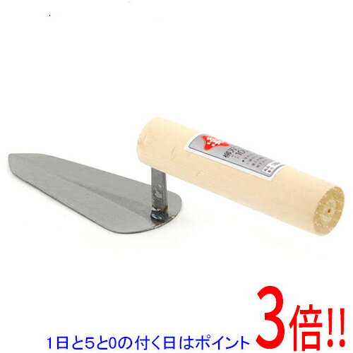 平日午前8時までにご注文・決済完了で提携倉庫より当日出荷いたします。なお、北海道・沖縄・離島の方は出荷まで2日〜7日かかります。予めご了承ください。ご注文・お支払い後は商品の手配を行いますのでのキャンセルはお受けできません。 代金引換のご注文はお受けできません。広い用途に使える柳刃鏝です。漆喰塗り作業。狭い場所や手の入りにくい所の、漆喰などの塗り作業に最適です。●サイズ：105mm。●コテ板：鉄。●柄首：鉄。●柄：木。作業箇所にあったコテを使用ください。柄及びコテ身にガタツキがある場合は使用しないでください。作業が終わったらすぐに使った道具を水洗いして下さい。コテが傷む恐れがありますので、保管の際は本体上に重量物を乗せないで下さい。※返品についてはこちらをご覧ください。　
