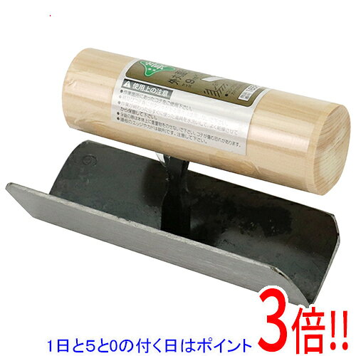 平日午前8時までにご注文・決済完了で提携倉庫より当日出荷いたします。なお、北海道・沖縄・離島の方は出荷まで2日〜7日かかります。予めご了承ください。ご注文・お支払い後は商品の手配を行いますのでのキャンセルはお受けできません。 代金引換のご注文はお受けできません。コンクリート作業のカド出しに最適です。コンクリートのカド出し作業。コンクリートの角を美しく仕上げます。中首タイプです。●サイズ(全長)：120mm。●カド径：9mm径。●タイプ：外丸。●柄：木。作業箇所にあったコテを使用ください。柄及びコテ身にガタツキがある場合は使用しないでください。作業が終わったらすぐに使った道具を水洗いして下さい。保管の際は本体上に重量物を乗せないで下さい。コテが傷む恐れがあります。※返品についてはこちらをご覧ください。　
