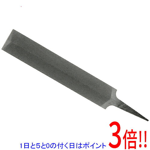 平日午前8時までにご注文・決済完了で提携倉庫より当日出荷いたします。なお、北海道・沖縄・離島の方は出荷まで2日〜7日かかります。予めご了承ください。ご注文・お支払い後は商品の手配を行いますのでのキャンセルはお受けできません。 代金引換のご注文はお受けできません。仕上がりのきれいな単目です。鋸の目立・木工ドリルの刃先研磨、鉄、樹脂の研削・研磨。エッジ部分はゴム切りにも使えます。鋸の目立てや、ドリル刃先研磨等、硬い鋼の加工に最適です。●柄無し。●目：単目・仕上げ目。●やすり部サイズ：幅20×長さ100×厚み3mm。●目立用。●SK材。ヤスリ本体にカケ・ヒビ・ワレ・亀裂がないことを確認してください。逆方向に使用すると目を傷めて寿命を短くします。ヤスリをハンマー代りに使用して加工物を叩かないでください。折れる恐れがありますので、ヤスリをテコ代りに使用しないでください。作業時には、手袋、作業メガネなどの着用をお勧めします。※返品についてはこちらをご覧ください。　