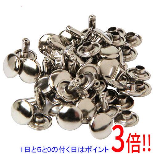 平日午前8時までにご注文・決済完了で提携倉庫より当日出荷いたします。なお、北海道・沖縄・離島の方は出荷まで2日〜7日かかります。予めご了承ください。ご注文・お支払い後は商品の手配を行いますのでのキャンセルはお受けできません。 代金引換のご注文はお受けできません。革製品補修用パンチNo.800、特大カシメパンチNo.1500用のカシメ玉です。ペンチサック・腰袋・釘袋、手提げ袋・カバン等の補強・補修。SK11革製品補修用パンチ(No.800)、SK11特大カシメパンチ(No.1500)に使用可能です。薄生地の補強や厚さ調整にはポリワッシャー(No.180)をご使用ください。●カシメ玉径：9.0mm。●最大取付厚：約3〜5mm。●下穴サイズ：3.0mm。●足の長さ：8.0mm。●入数：30組相当入。●適合機種：SK11革製品補修用パンチ(No.800・No.1500)。玉の入数は重量を目安に入れております。オスとメスの数が合わない事がありますが、表示数量以上は入っておりますのでご了承ください。本機の補修用パンチの説明書を熟読のうえご使用下さい。製品の構造上、生地の表と裏での金具取付位置に多少のズレが生じます。別売のポリワッシャーNo.180で取付位置の厚みを調節することにより、ズレを軽減できます。作業中は、誤って幼児がカシメ玉を飲み込まないように、周囲に細心のご注意をお払い下さい。また、使用後は幼児、子供の手が届かない所に保管して下さい。※返品についてはこちらをご覧ください。　