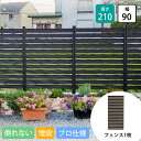 アルミボーダーフェンス 900×2100mm アムール ※支柱別売り 外構 目隠し DIY屋外 庭 組立 業務用 プロ 埋設 柵