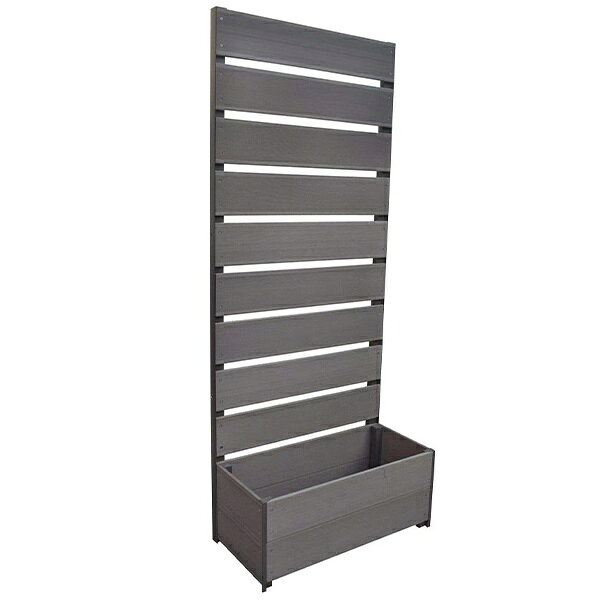 フェンス 目隠し プランター付き 60×147cm 人工木プランター フレンドII 1560 (aks-38708)のサムネイル