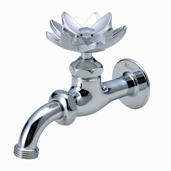 自在蛇口 Hシリーズ ハス クロームメッキ (H307) ニッコーエクステリア ※北海道・沖縄・離島配送不可