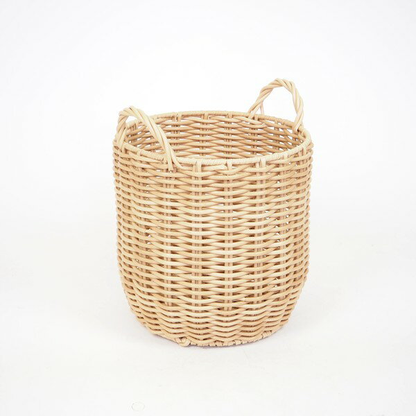フェイクラタンプランターカバーS (3153) 直径27.5×高さ28cm 花 カゴ ※北海道・沖...