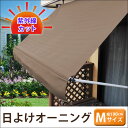 【送料無料】オーニング Mサイズ 1.9×0.9M ブラウン...