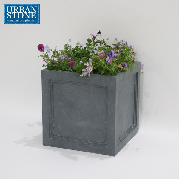 プランター 幅36cm グレー (UBST-360GRY) URBAN STONE 鉢カバー ガーデニング ※北海道+3000円 【代引不可】