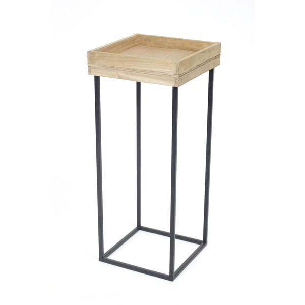 フラワーラック 幅22cm 高さ52cm サイドミニテーブルHIGH (6404) 花台 ※北海道・沖縄・離島配送不可