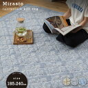 ラグ ミラスト 185×240cm スミノエ 洗える 【代引不可】 ※沖縄・離島配送不可(3)
