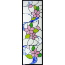 ステンドグラス (SH-L05) 927×289×18mm デザイン ピュアステンド 桜 (約8kg) ※代引不可 【沖縄・離島配送不可】【代引不可】