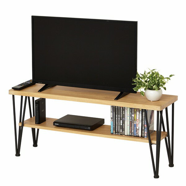 Corner Board - TV台 アートテレビ台 W105 モダンナチュラル (62217) クロシオ リビングボード ※北海道・沖縄・離島送料別途見積 【代引不可】