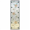 ステンドグラス (SH-B09) 一部鏡面ガラス 1625×480×20mm デザイン 薔薇 ローズ ピュアグラス Bサイズ (約24kg) ※代引不可