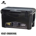 クーラーボックス ICE AGE cooler 42.6L (チャコール) 45QT アイスエイジ ※沖縄・離島配送不可