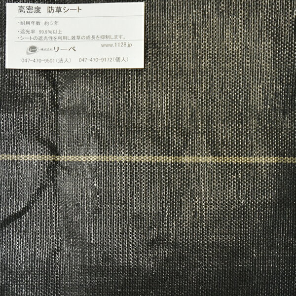 【サンプル】 高密度防草シート 20cm×20cm織布 業務用 人工芝 太陽光発電 農業