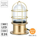 松本船舶照明 マリンランプ Rネオデッキゴールド クリアー塗装 RNE-DK-G LED ※北海道・沖縄・離島配送不可 【代引不可】