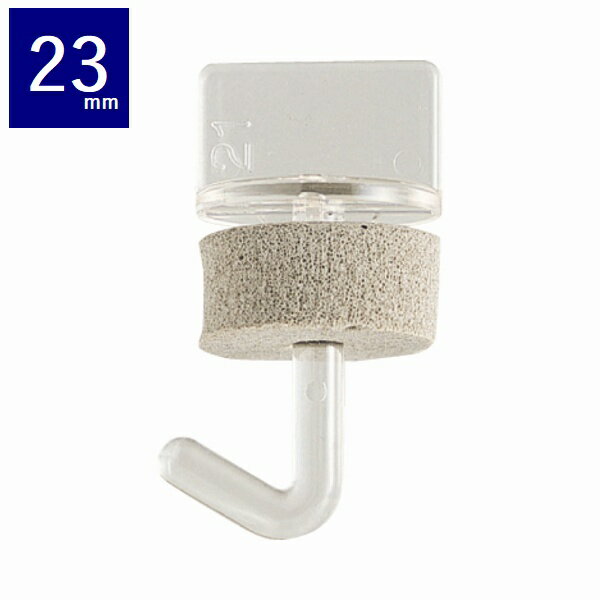乐天商城 - 波板フック ポリカフック（クリア）23mm 100本入/箱 (DPC0023) ※現場・個人宅＋350円 【代引不可】 沖縄・離島別途見積