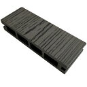 ウッドデッキ 人工木材 サンプル オーロラデッキ 25×140×50mm グレー 床板 板材 人工木 樹脂デッキ (お一人様一点限り)