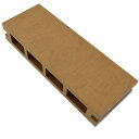 ウッドデッキ 人工木 サンプル アドバンスデッキ2 25×140×50mm チーク 床材 面材 人工木材 樹脂デッキ （お一人様一点限り）