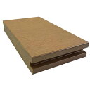 ウッドデッキ 人工木 サンプル アドバンスデッキ2 【無垢】 床材(チーク) 25×140×50 (お一人様一点限り)