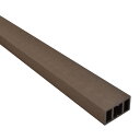 ウッドデッキ 人工木 樹脂 DIY 85×45×2000mm(5.0kg) ダークブラウン 根太材 中空材 ウッドデッキ材 ※在庫限り ※送料別途見積り、最低送...