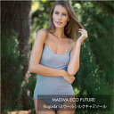 【GW限定クーポン配布中】 MADIVA ECO FUTURE Rugiada SS ウールシルク キャミソール インナー レディース 天然染料 SDGS 果物...