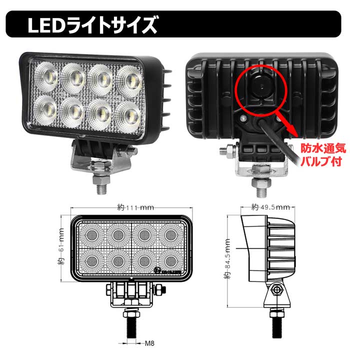 ワークライト led作業灯 32w 漁船 led ライト 船 デッキライト ワークライト led ...