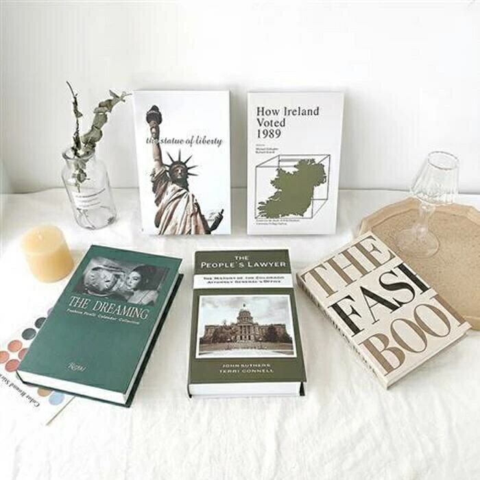 【BF限定！20%OFFクーポン】『オブジェブック』 5冊セット 本 飾り ダミー インテリアブック 洋書 イミ..