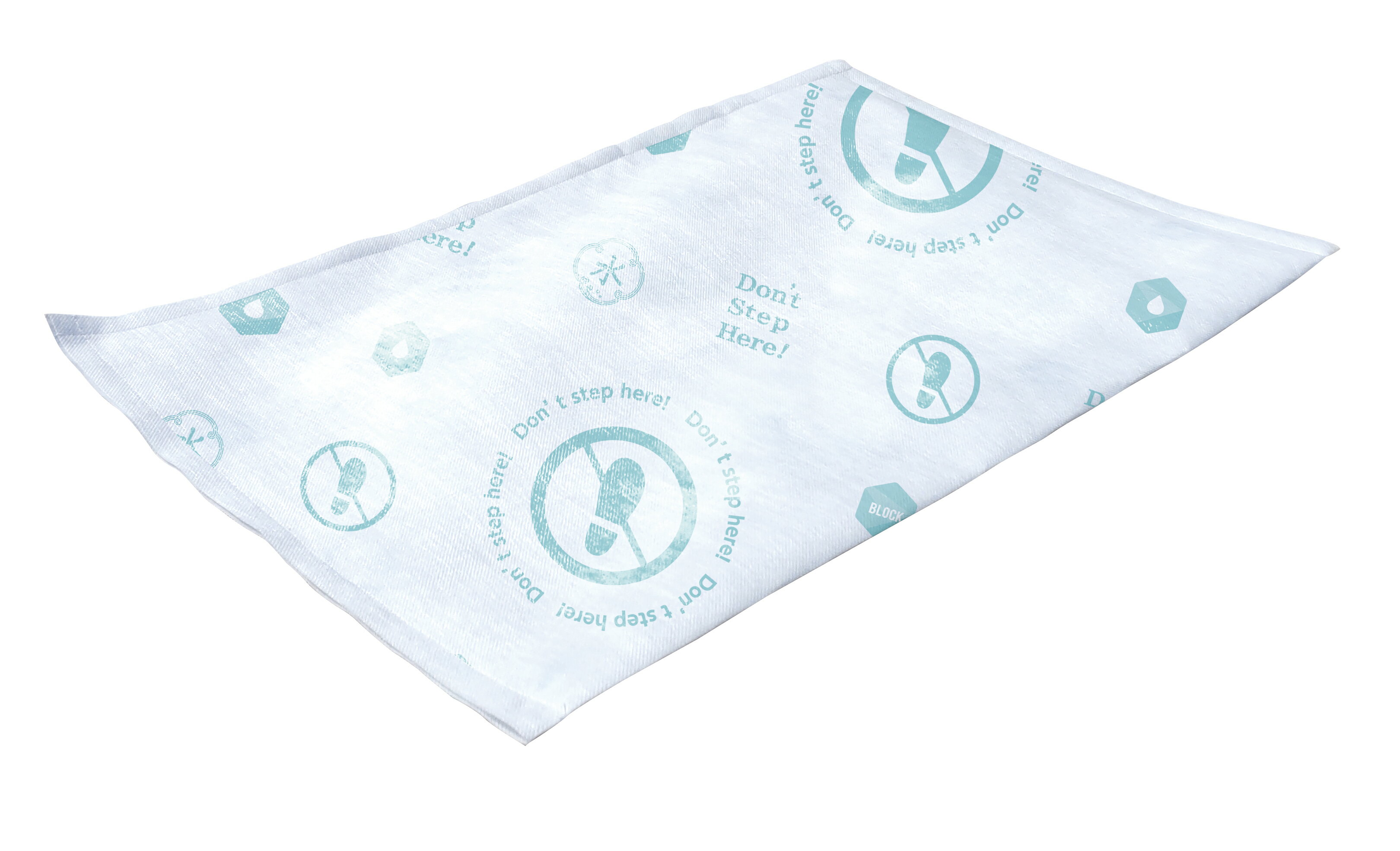 防災人 水たまり吸水シート BLOCK 15　10枚入り　BMS-003　14L吸水タイプ