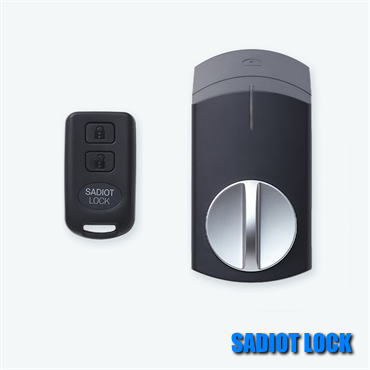 SADIOT LOCK 2 (サディオロック2) 2点セット ※ユーシンショウワ正規販売店です。本体(黒)：1個 Key(リモコン)：1個