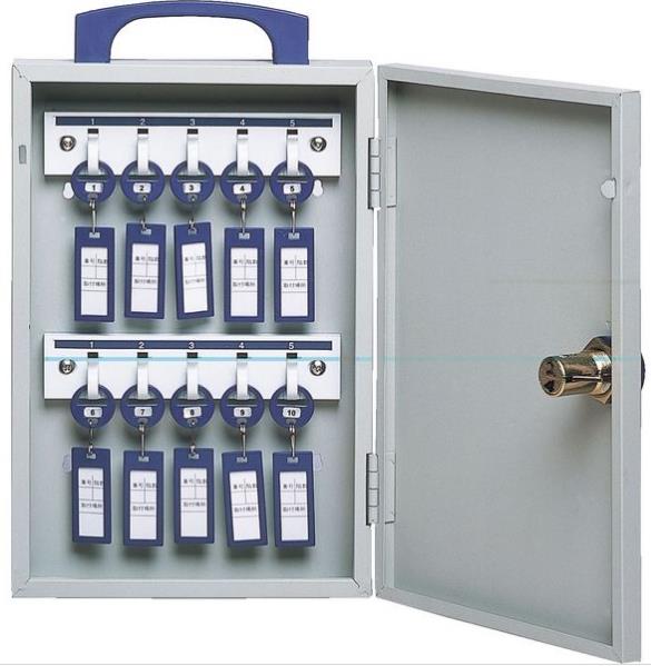 TANNER キーボックス ODC-10　10本掛 番号錠 田辺金属工業所 ODCシリーズ 鍵保管庫 アイボリー色　※北..