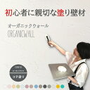 《楽天ランキング1位 6冠獲得》壁紙 の上から塗れる 塗料 塗り壁 オーガニックウォール カーボン ブラック | 塗る壁紙 壁塗り しっくい 簡単 塗れる 練り...