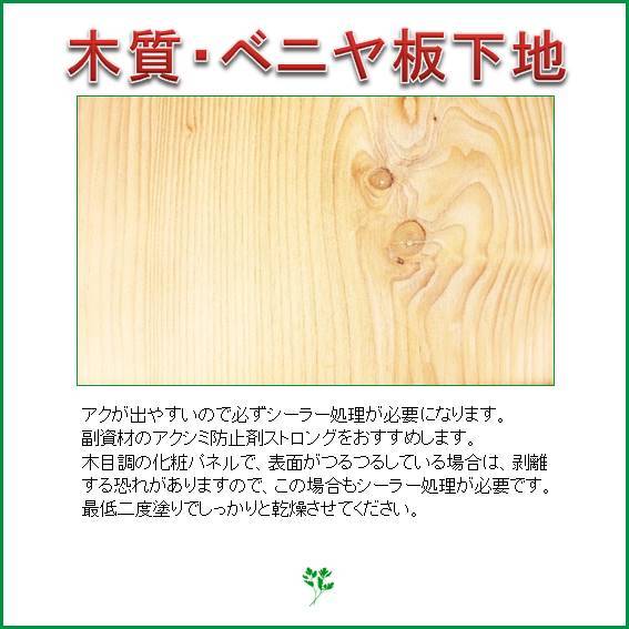 DIY珪藻土リフォーム壁下地処理シーラー強力タイプ砂壁土壁ベニヤオーガニックウォール専用アク・シミ防止剤ストロング4kg入り