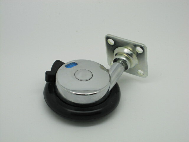 美容室に最適！髪の毛がからまりにくい☆1輪キャスター ストッパー付 プレート式