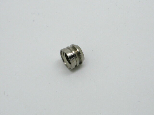 【メール便可】 ネジW1／4 ダボ棚受 Φ9×6．5mm メン 1個入