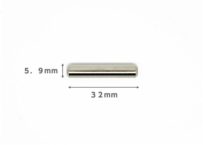 鉄製 ストレートダボ 6mm 1個 ダボ 棚受...の紹介画像2