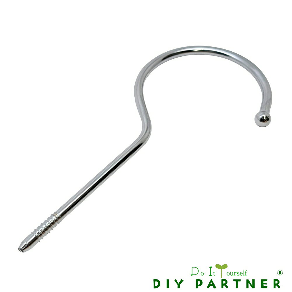 フック 金具 ハンガー インサート用 クローム 鉄製 吊り具 DIY パーツ フック部分 オリジナル T．T