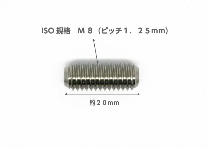ステンレス 寸切ボルト M8×20mm ビス ネジ 金物 大工 建設 建築 工作 家具 リフォーム DIY