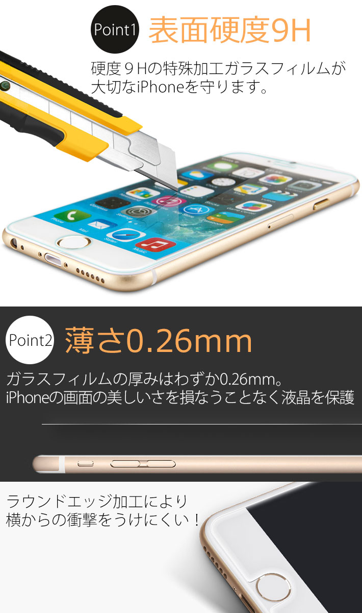 【送料無料】 iPhone6/6s Plus 強化ガラス 保護フィルム iPhone5/5s/SE Galaxy S6 強化ガラス 保護フィルム iPhone 保護フィルム 液晶保護フィルム ギャラクシー 液晶保護フィルム 液晶保護シート 1000円 ポッキリ おしゃれ 可愛い スマホケース 携帯ケース y2