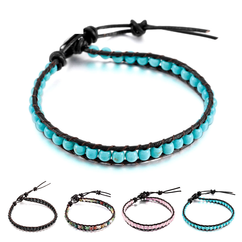 ブレスレット レディース メンズ ラップブレス 太め つけっぱなし チェーン プレゼント ギフト ジュエリー 誕生日 ラップブレスレット ブレスレッド ペアブレスレット レザーブレスレット メンズブレスレット レディースブレスレット アクセサリー y1