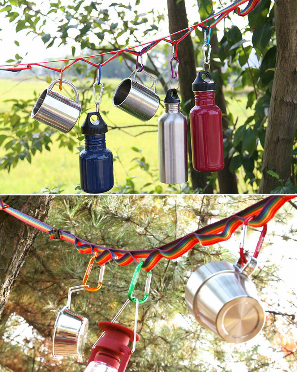 【メール日送料無料】 デイジーチェーン ハンギングチェーン ネビュラチェーン 紐 ロープ ハンモックストラップ カラビナかけ 収納袋付き キャンプ用品 小物整理 アウトドア BBQ テント タープ キャンプ用具 車中泊 物干し 乾燥 ハンギングロープ y4通販格安セール情報 楽天 通販