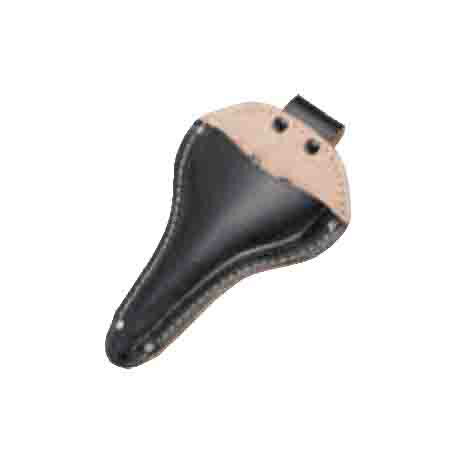 黒床皮　ブドウ切鋏ケース　型押　SO-12