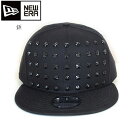 【23周年クーポン対象外】【送料無料】カスタムニューエラスナップバックキャップ9FIFTY(鋲)【日本製】