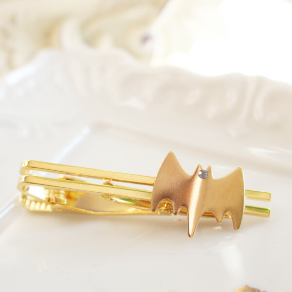 真鍮コウモリネクタイピン【日本製】