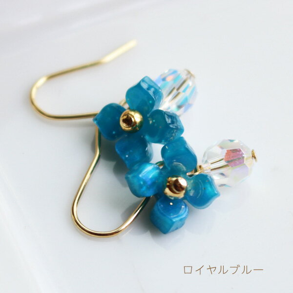 楽天市場】紫陽花（ピアス｜レディースジュエリー・アクセサリー
