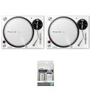 翌日配達 Pioneer DJ PLX-500-W TWIN SET 【ご購入特典:NAGAOKA製レコードクリーニングキットプレゼント】 DJ機器 ターンテー...