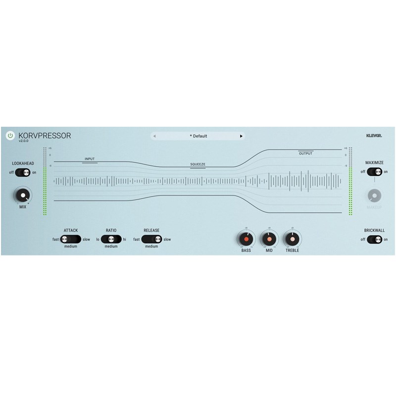 Klevgrand Korvpressor(スマート・コンプレッサー) (代引不可)(オンライン納品) DTM プラグインソフト