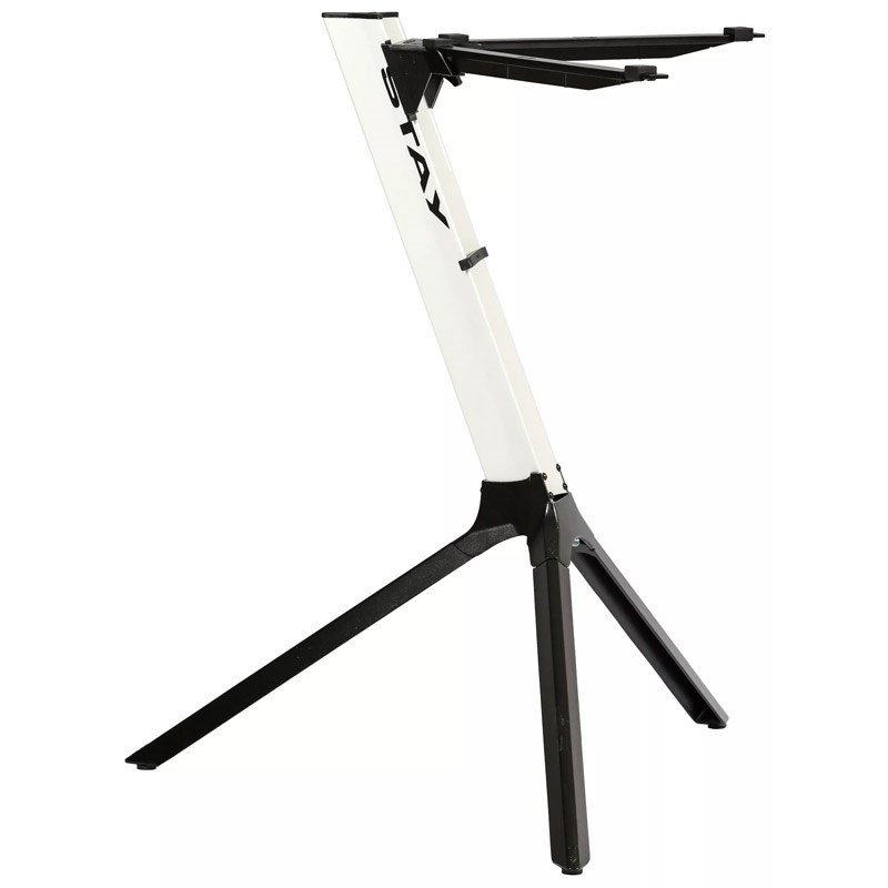 楽器種別：新品STAY/新品 商品一覧＞＞シンセサイザー・電子楽器【〜10，000円】 商品一覧＞＞シンセ・キーボードアクセサリ/キーボードスタンド/STAY 商品一覧＞＞1998年開店 渋谷発・国内最大級DJ機器専門店です！STAY 【完全数量限定セール】COMPACT WH キーボードスタンド シンセサイザー・電子楽器 シンセ・キーボードアクセサリ商品説明【完全数量限定セール】STAYブランドの軽量キーボードスタンド「Slim 1100/02 CV」「Compact」「Tower 1300/02」「Piano 700/01」「Piano 1200/02」を対象に、国内在庫限りの処分セールを以下の通り実施いたします。※いずれも在庫限りの完全数量限定品となりますので、お早めにご検討ください。売り切れの場合はご了承ください。期間：2025年10月24日（金）? 在庫限り★Compact キーボードスタンド高精度な加圧射出成型技術によって実現した高品質なアルミニウム製キーボードスタンド76鍵キーボードに対応したコンパクトモデルCompactは、76鍵までのキーボードに対応した、軽量で非常に丈夫な1段キーボードスタンドです。独自の高精度な加圧射出成型技術によるアルミニウム製で、抜群の耐久性と軽量化を実現し、高い品質を誇ります。アームの高さが最大700 mmと低いため、座ってのキーボード演奏をはじめ、ノートパソコンやミキサー、コントローラー、モニタースピーカーなどを設置するのに最適です。■仕様用途 キーボード / コントローラー / ノートパソコン / スピーカーなど付属品 380 mmストレートアーム x 1式ケーブルクリップ x 1式ソフトケース高さ調整 最大700 mm（76鍵までのキーボードに対応）耐荷重 最大20 kg素材 アルミニウムカラー ブラック、ブルー、ホワイト、レッド、グラファイト、シルバー質量 2.0 kgイケベカテゴリ_シンセサイザー・電子楽器_シンセ・キーボードアクセサリ_キーボードスタンド_STAY_新品 SW_STAY_新品 JAN:4534217778149 登録日:2023/07/23 キーボードアクセサリ