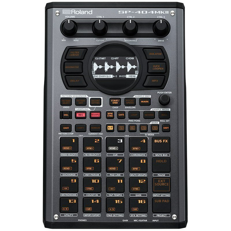 あす楽 Roland SP-404MKII (今なら台数限定キャリングケースプレゼント)(電池駆動対応コンパクトサンプラー) DJ機器 DJ用サンプラー・シンセ