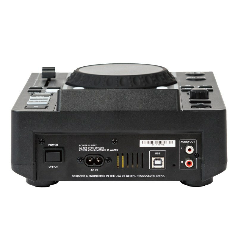 gemini MDJ-600 【USB/CDプレイヤー】※rekordboxのUSBメモリースティックには非対応 DJ機器 DJプレイヤー 2