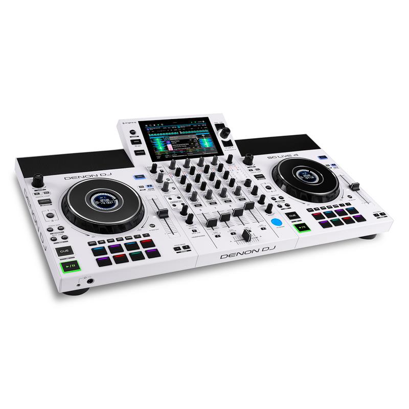DENON SC LIVE 4 WHITE ��Apple Music�б��ۡڥ����륤���󷿥�����ɥ�������DJ����ȥ����顼��(�ǥΥ�ǥ���������) DJ���� DJ����ȥ����顼